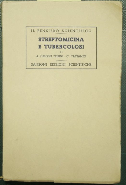 Streptomicina e tubercolosi