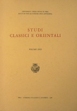 Studi classici e orientali