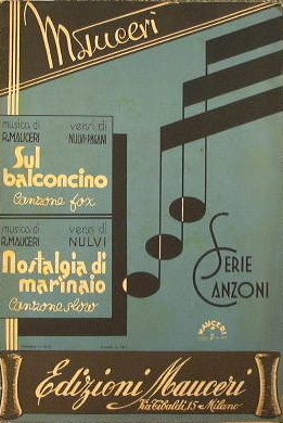 Sul balconcino ( canzone fox ) - Nostalgia di marinaio …