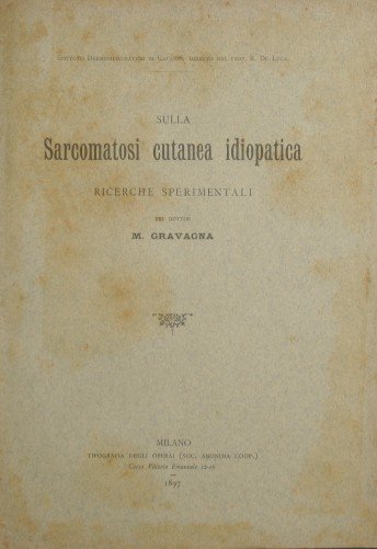 Sulla Sarcomatosi cutanea idiopatica