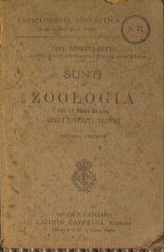Sunti di zoologia