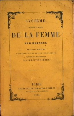 Systeme physique et moral de la femme par Roussel