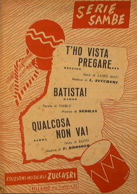 T'ho vista pregare ( beguine ) - Batista ( mambo …