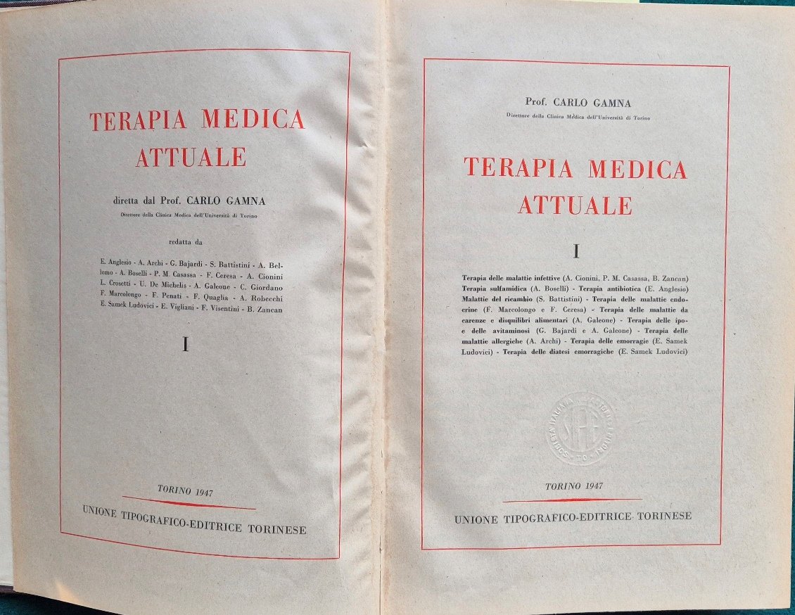 Terapia medica attuale - Vol. I