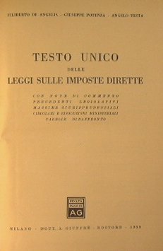 Testo unico delle leggi sulle imposte dirette