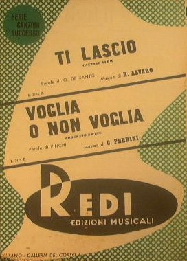 Ti lascio ( canzone slow ) - Voglia o non …