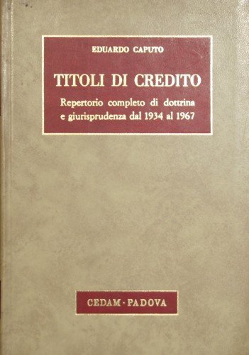 Titoli di credito