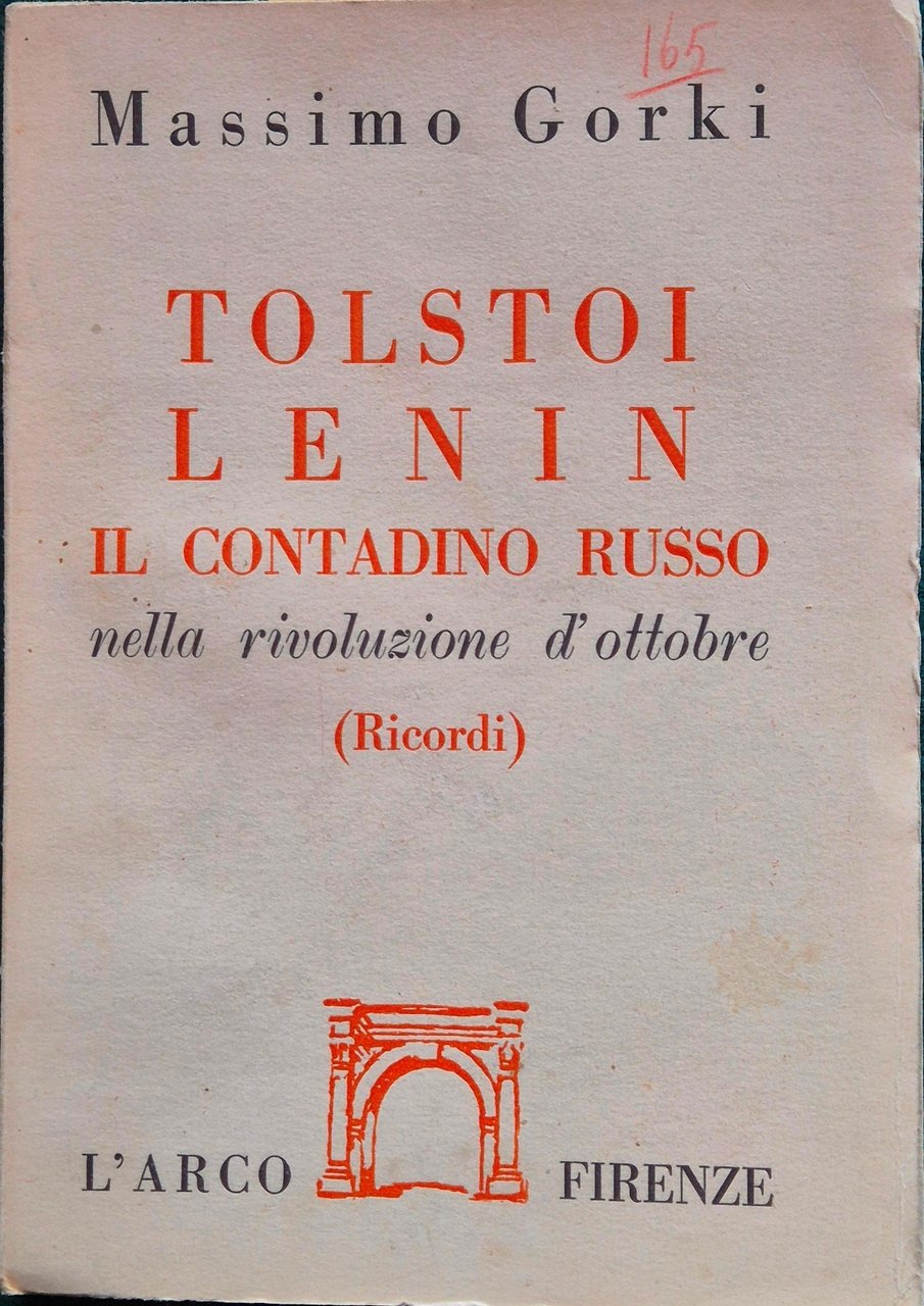 Tolstoi Lenin - Il contadino russo nella rivoluzione d'ottobre | Immagine principale