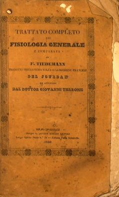 Trattato completo di fisiologia generale e comparata