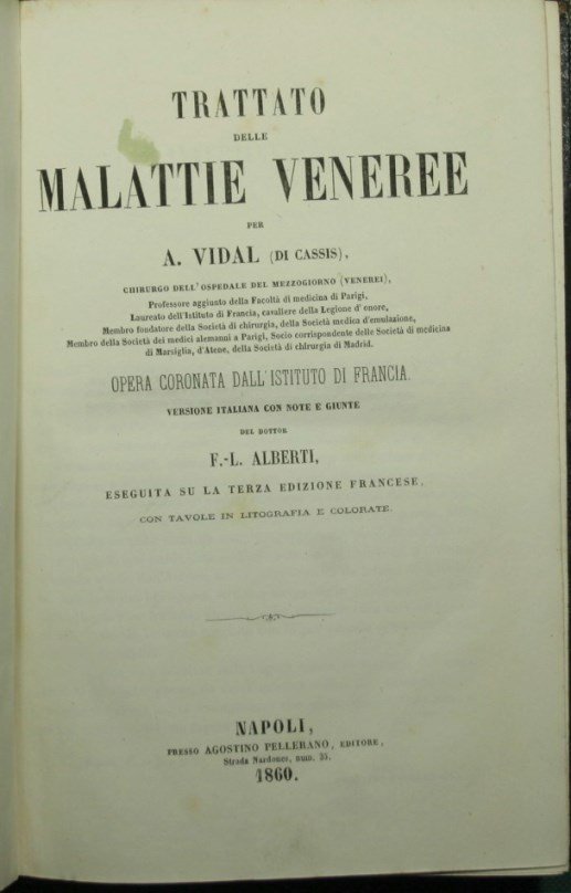Trattato delle malattie veneree