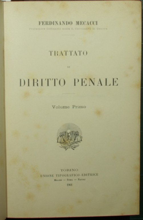 Trattato di diritto penale