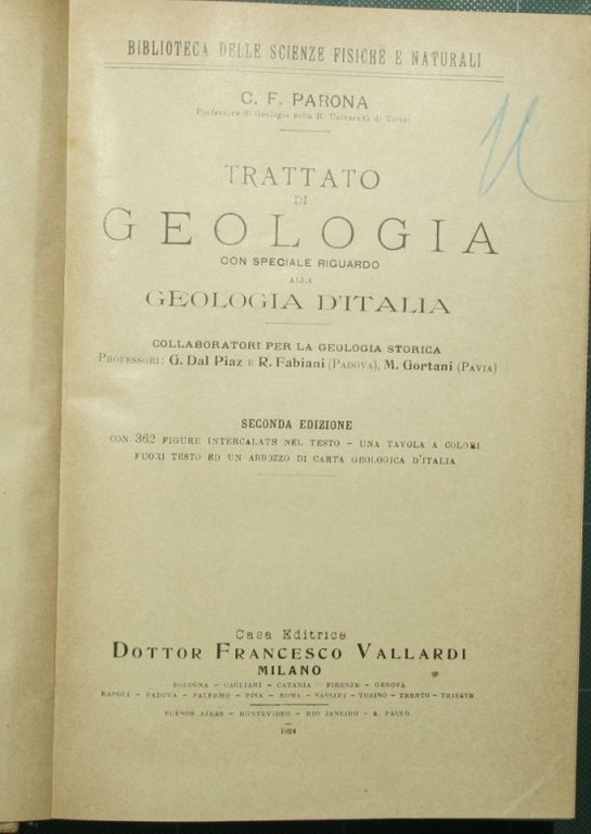 Trattato di geologia
