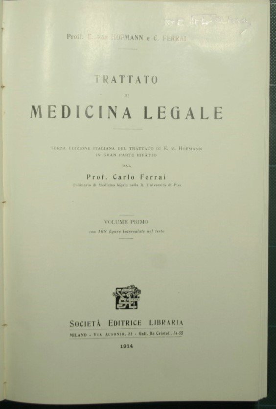 Trattato di medicina legale
