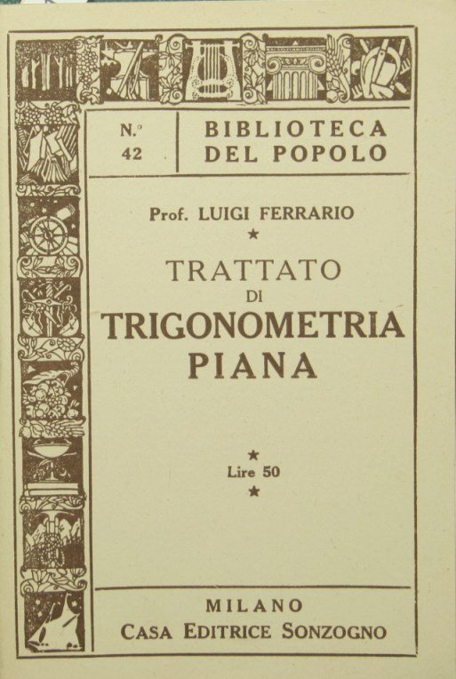 Trattato di trigonometria piana