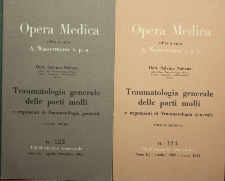 Traumatologia generale delle parti molli