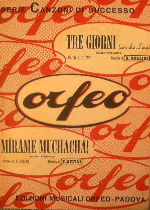 Tre giorni son che Lina ( valzer brillante ) - …