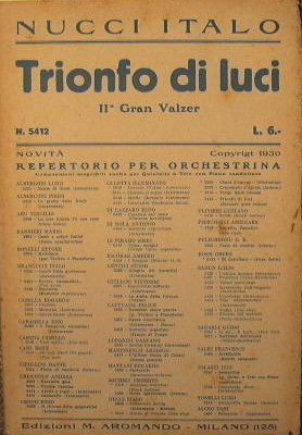 Trionfo di luci ( valzer brillante ) ( moderato )