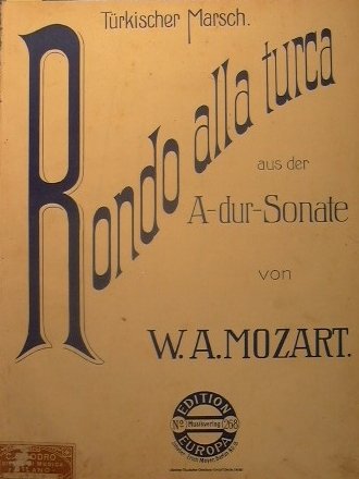 Turkischer Marsch ( Rondò alla Turca ) ( allegretto )