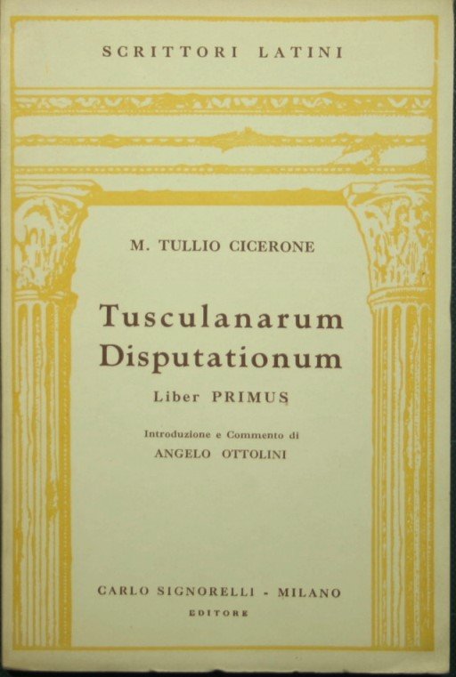 Tusculanarum disputationum. Liber primus