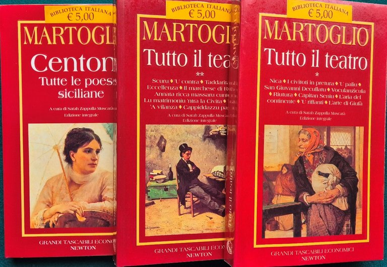 Tutto il teatro - Centona Tutte le poesie siciliane