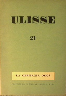 Ulisse n.21 1955 La Germania oggi.
