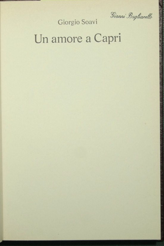 Un amore a Capri