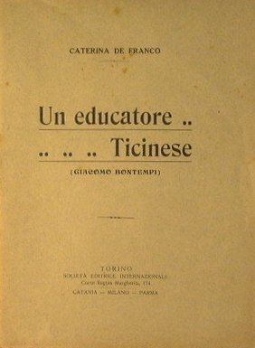 Un educatore Ticinese