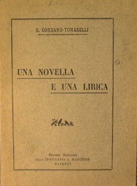 Una novella e una lirica