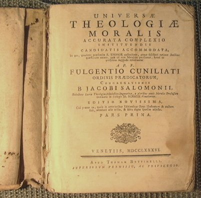 Universae theologiae moralis accurata complexio instituendis candidatis accommodata.