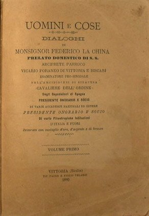 Uomini e Cose. Dialoghi