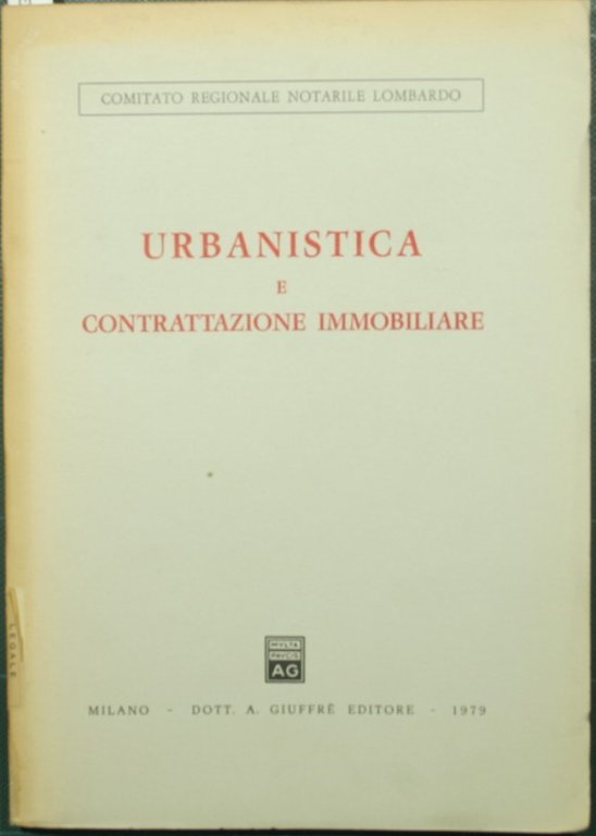 Urbanistica e contrattazione immobiliare