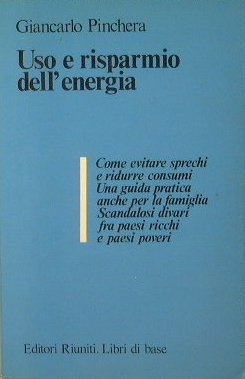 Uso e risparmio dell'energia