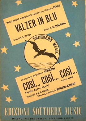 Valzer in Blu - Così Così Così ( valzer lento …