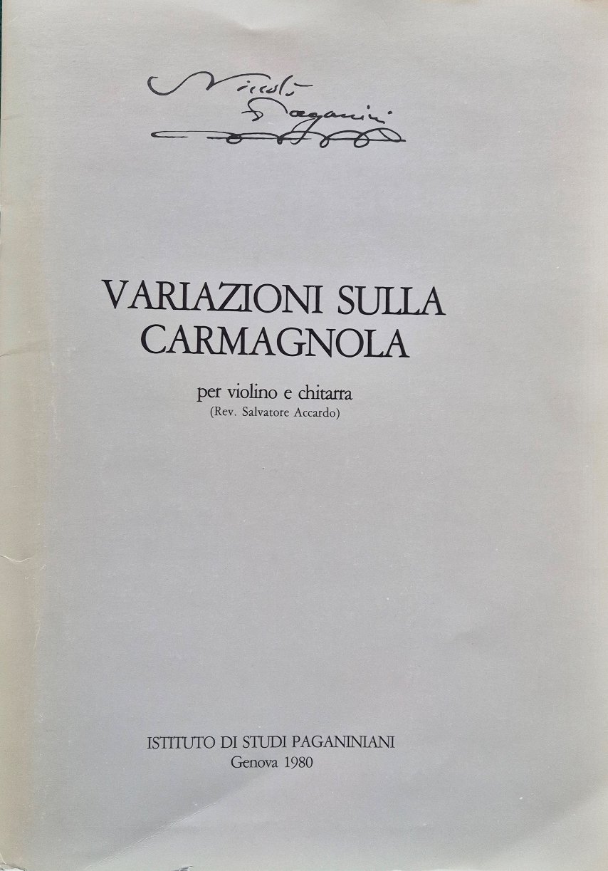 Variazioni sulla Carmagnola
