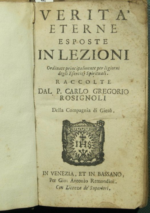 Verità eterne esposte in lezioni