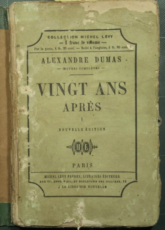 Vingt ans apres suite des trois mousquetaires