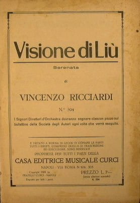 Visione di Liù ( serenata )