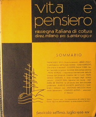 Vita e pensiero