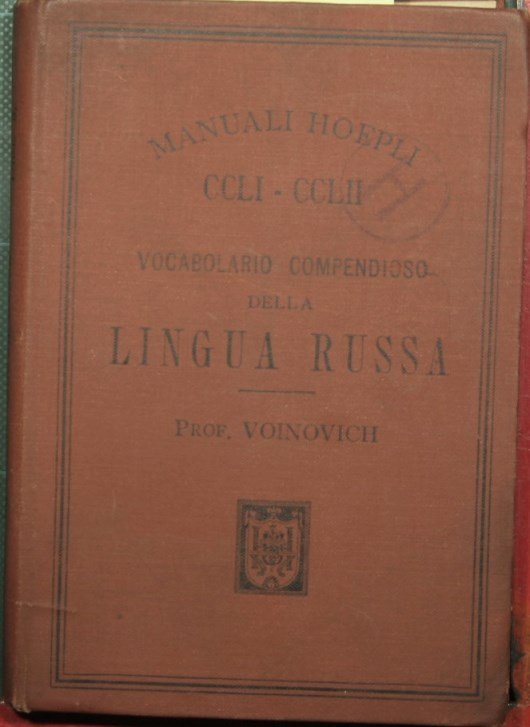 Vocabolario compendioso della lingua russa