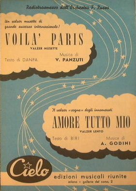Voilà Paris ( valzer musette ) - Amore tutto mio …