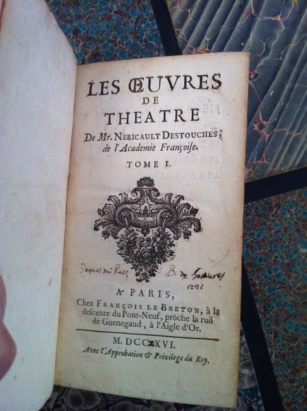 Les oeuvres de theatre