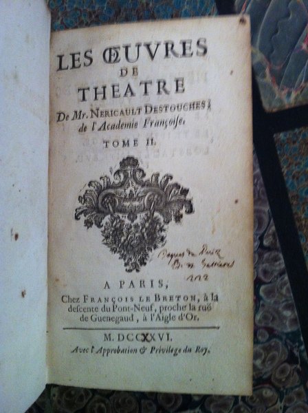 Les oeuvres de theatre