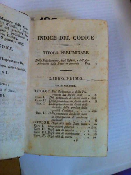 Codice di Napoleone il grande pel regno D’Italia