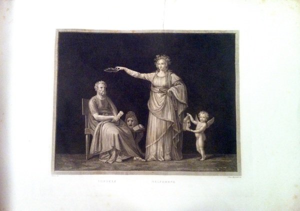 Le Muse coi loro poeti e filosofi Minerva e Apollo. …