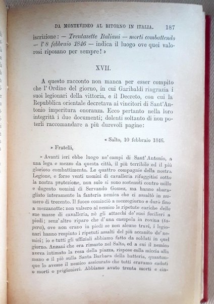 Garibaldi, vol. I (1807-1859); vol. II (1860-1882) con documenti editi …