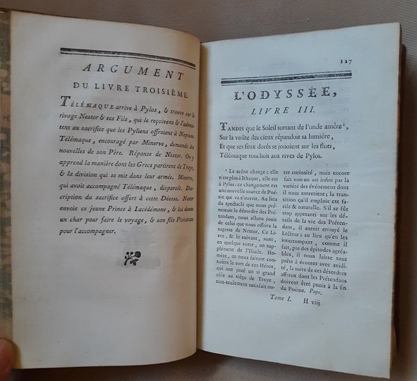 L'odyssée d'Homere, traduite en vers, avec des remarques, suivies d'une …