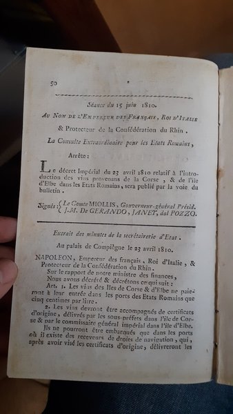 Bollettino delle leggi n. 127 ordini della consulta. Pubblicazione del …