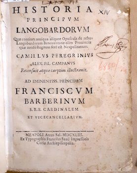 Historia principum langobardorum longobardorum quae continet antiqua aliquot opuscula de …