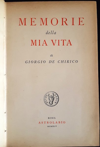 Memorie della mia vita