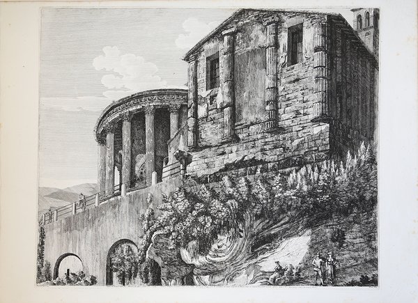 Veduta del Tempio della Dea Albunea,da altri creduto della Sibilla,e …